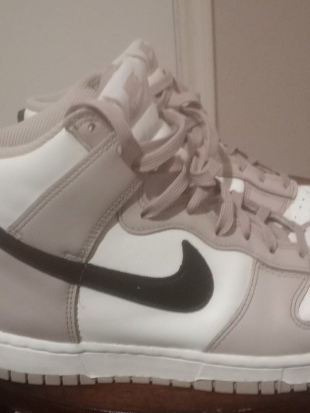 Nike Dunk High Fossil Stone Black Sail Women Size 8.5 DD1869-200 - Picture 4 of 13